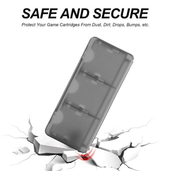 6 In 1 Portable 3DS Game Storage Case NDS Box 2DS Game Card Holder Compatible With DS Lite NDSL NDSi XL LL For 2DS 3DS NEW 3D