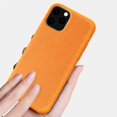 thumbnail image 2 of Reiko brand for Iphone 11 Pro Max Wheat Bran Silicone Phone Case In Orange, 2 of 4