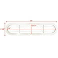 thumbnail image 5 of Crownline Boat Vent Grille Cover 35014 | Oval Off White Plastic, 5 of 5