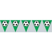 Soccer Ball Pennant Banner- Pack of 12