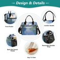 thumbnail image 3 of FORMRS Insulated Lunch Bag for Work School Unisex Large Capacity Cooler with Shoulder Strap, Blue Sky and River, 3 of 6