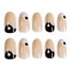 thumbnail image 2 of Apuakthei French 24 piezas Uñas postizas de longitud media Uñas acrílicas Ballet French, 2 of 5