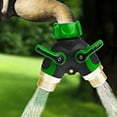 thumbnail image 5 of Metal Garden Hose Dispenser Two-Way Y Hose Connector, Easy Grip, Easy Open, 5 of 5