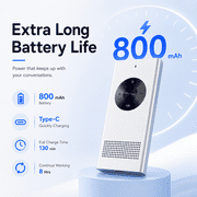 Enence Pro Language Translator Device - 60+ Languages, Wireless, Instant Two Way Voice Translation