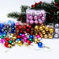 thumbnail image 4 of FRCOLOR 24pcs 2CM Golden Christmas Mini Ball Ornaments for Tree Decoration Home Store Decor, 4 of 10
