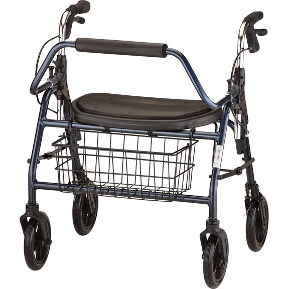 Mighty mack heavy duty rolling walker, red, 600 lb weight capacity part no. 4216rd (1/ea)