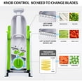 thumbnail image 6 of ONCE FOR ALL Safe Mandoline Slicer, Vegetable Chopper - Safe, Adjustable Thickness, Easy Cleaning, Quick Family Meal Preparation, 6 of 10