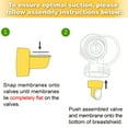 thumbnail image 6 of Nenesupply Valve and Membrane for Medela Breastpumps. Replace Medela Valve and Medela Membrane. Replace Medela Pump Parts. Use on Medela Pump In Style Use on Medela Breastpumps. Made by Nenesupply, 6 of 6