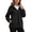 Black #15, variant on Windbreaker Jacket Womens Long Sleeve Zip Up Rain Jacket 2026 Summer Windproof Hooded Rain Coats Water Resistant Breathable Packable Travel Raincoats Black