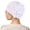 White, variant on Holzkary Turbans for Women Head Wraps for Black Women Stretch 2025 Trendy Womens Casual Solid Flowers Head Hat Cap Headwear Muslim Turban Cap Slouchy Headwear Black One Size