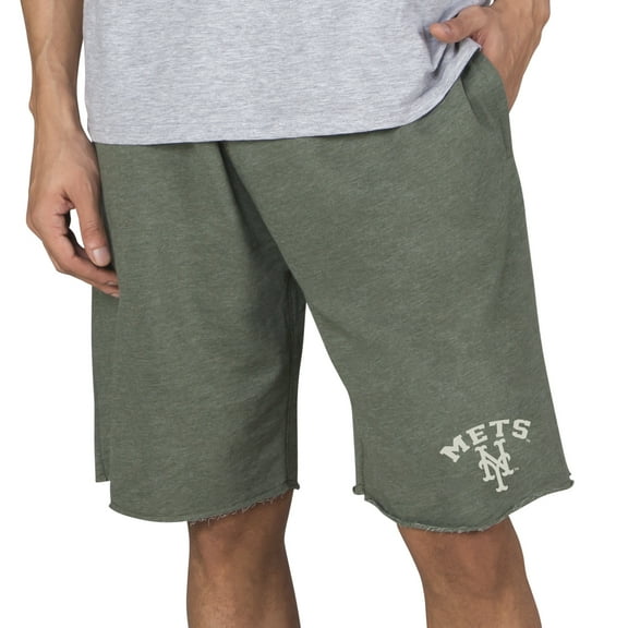 Men's Concepts Sport Green New York Mets Mainstream Tri-Blend Shorts