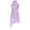 Light Purple, variant on Doomiva Women Applique Lyrical Dance Dress Irregular Flowy Tulle Skirt Leotard Contemporary Dancewear Light Purple L