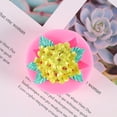 thumbnail image 7 of sunsanly Silicone Mold Food Grade Non-stick Heat-resistant Hydrangea Rose Tulip Flower Shape Reusable Decorative DIY Fondant Chocolate Mold Cake Decorating Tool Kitchen Supplies, 7 of 7