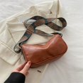thumbnail image 1 of Bolso de ocio de gran capacidad con textura de cuero suave, nuevo bolso bandolera versátil de primavera 2025, bolso de ocio, versión coreana, 1 of 5
