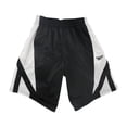 thumbnail image 1 of Reebok Mens Twin Basic Basketball Athletic Workout Shorts, Black, Small, 1 of 2