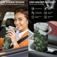 thumbnail image 3 of Camouflage 30oz Handheld Travel Tumbler with Handle – Double Wall Stainless Steel Insulated Cup, Flip Straw Lid, Leak-Proof & BPA-Free for Hot and Cold Drinks – Durable Coffee & Juice Mug White, 3 of 6