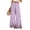 Light Purple, variant on WTOBBY Women's Boho Floral Print Wide Leg Palazzo Pants Featuring High Waist Elastic Drawstring Side Pockets and Casual Summer Comfort ,Blue L