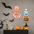 thumbnail image 4 of Decoración de puerta delantera de Halloween, letrero de calabaza de madera, cosecha, decoración de puerta de pared colgante de otoño, 4 of 5