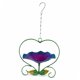thumbnail image 3 of Baño colgante para pájaros, multiusos resistente para pájaros, comedero para pájaros para patio, porche, jardín y decoración. Azul, 3 of 8
