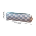 thumbnail image 3 of Checkered Cosmetic Bags, Make up Brushes Cases, Small Makeup Bag Purse, Travel Toiletry Zipper Pouch, for Women, 3 of 6