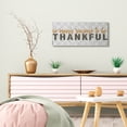 thumbnail image 2 of Stupell Industries Reasons to be Thankful Quote Autumn Charm Typography Painting Gallery Wrapped Canvas Art Print Wall Art, 13 x 30, 2 of 6