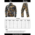 thumbnail image 6 of NEW VIEW Quiet Whitetail Deer Bow Hunting Clothes for Men, Cold Weather Wind Proof Camo Hunting Jacket and Pants with Fleece, 6 of 6