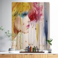 thumbnail image 2 of Design Art - Girl with Colorful Hair, 2 of 5