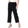 thumbnail image 2 of Briggs New York Plus Size Pull on Dress Pant Average Short Length Black 20WS, 2 of 4