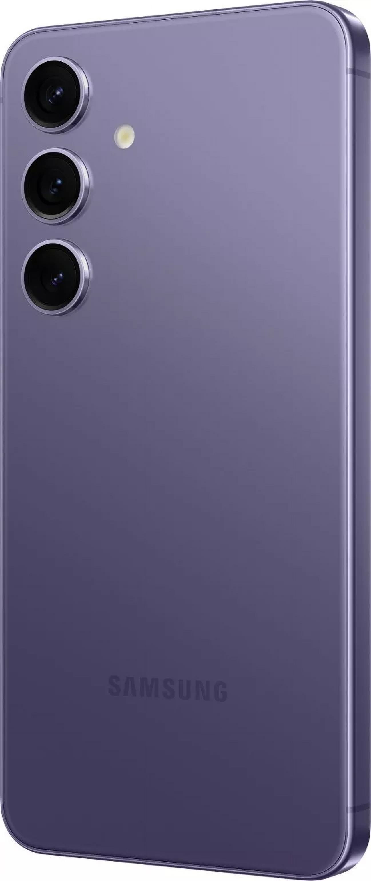 Restored Samsung Galaxy S24 5G SM-S921U 256GB Cobalt Violet (US Model) - Factory Unlocked Cell Phone (Refurbished)