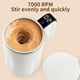 thumbnail image 3 of Taza Mezcladora Automática, Taza Agitadora Automática De Acero Inoxidable, Medición De Temperatura Inteligente Recargable De 13 Oz, Magnética Para Café, 3 of 7