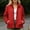 Red #25, variant on Waterproof Rain Jacket Women No Hood Zip Up Windbreaker Outdoor Coat Hiking Travel Lightweight Jacket, L