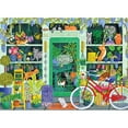 thumbnail image 1 of RoseArt - Soft Touch 1000-Piece - Cat Flowers - Adult Interlocking Puzzle, 1 of 5