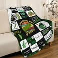 thumbnail image 3 of Collages Throw Blanket,Soft Fuzzy Flannel Throw Blanket Lightweight Warm Blanket for Adults and Kids Bed,Sofa,Car,Bed,Outdoors 40"x50", 3 of 6