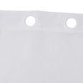 thumbnail image 5 of Extra Long 108" x 100" White Color Knitted Lace Room Dividing Curtains Total Width 216" (18 Feet) with 16 Grommets Room Dividing Curtains, 5 of 8