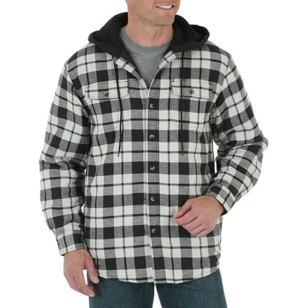 Wrangler Men's Long Sleeve Shirt Jacket - Walmart.com