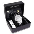 thumbnail image 4 of LUXURMAN 0.12ct  Mens Diamond Watch, 4 of 4