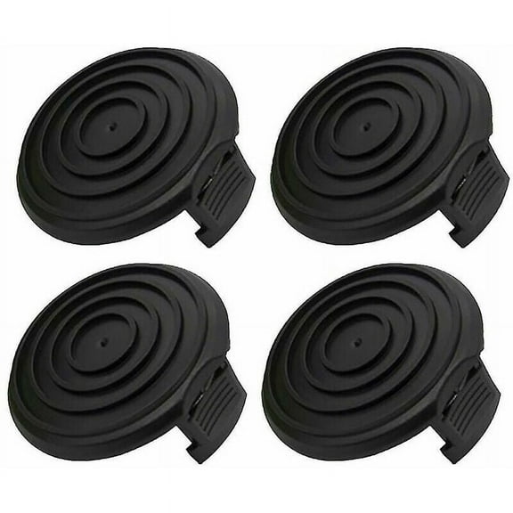 String Trimmer Spool Cap, Easy Installation, Protects Trimmer Line, Replacement Spool Cap for Auto Feed Trimmer, Abs Material, Bulk Packed (4Pcs)