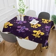 thumbnail image 5 of Coolnut Mardi Gras Tablecloth, Waterproof Washable Polyester Square Table Cover, Durable Tablecloth for Kitchen Dining Table Party Decor, 60"X 108", 5 of 7