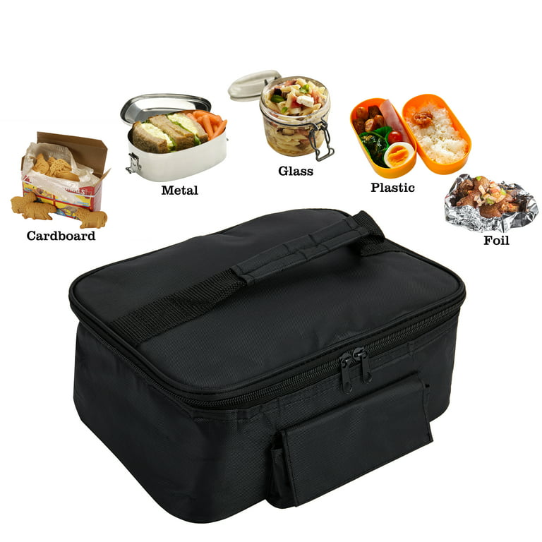 Portable Oven, Portable Food Warmer Personal Portable Oven Mini Electric  Heated Lunch Box for Reheating & Raw Food Cooking in Office, Travel, Home