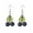 Dark Blue, variant on Acrylic Cute Cherry Dangle Drop Earrings for Women Silver Plated Resin Green Leaf Sweet Lovely Food Fruit Tassel Dangling Earring Lightweight Chic Fish Hook Christmas Xmas Fall Holiday Jewelry