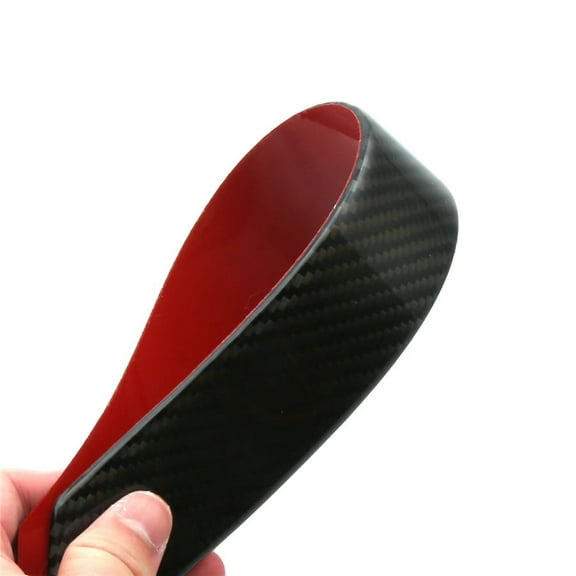 Zyutaosan 2Pcs 100% Real Carbon Fiber Car Fender Flares Arch Wheel Eyebrow Protector/Mudguard Sticker Extension Wide Arch Protector Stripe Car Styling