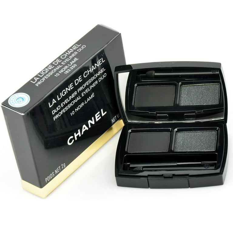 Chanel La Ligne De Chanel Professional Eyeliner Duo - # 10 Noir-Lame  Eyeliner, Black
