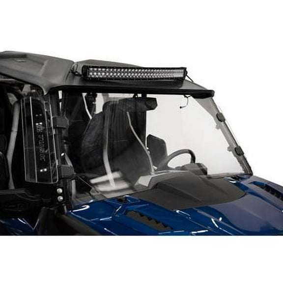 Removable Full Windshield Clear - Scratch Resistant Compatible With Yamaha Wolverine RMAX 4 1000 2021