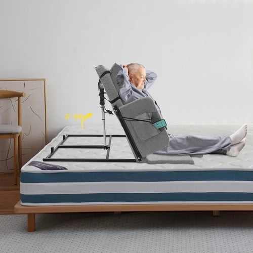 2-80° Electric Lifting Bed Backrest Adjustable Back Rest Bed Sitting Backrest US For The Elderly, Disabled, Or Patients