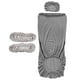 thumbnail image 2 of Fundas de asiento para silla de oficina elásticas, funda para reposabrazos, protector de asiento lavable, Gris, 2 of 9