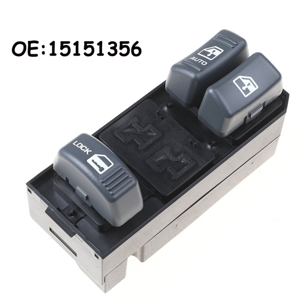 Acaigel Front Driver Side Master Power Window Switch For Chevy Truck Blazer GMC 2-Door 15151356