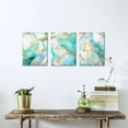 thumbnail image 3 of Visual Art Decor Stay Positive, Work Hard, Make It Happen 12" x 16" Framed Painting Canvas Art Prints Set of 3, 3 of 5