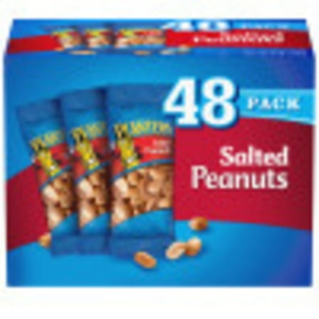 Planters Salted Peanuts, 1 Ounce (Pack of 48)