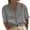 Grey, variant on Womens Athletic Tops Striped Womens T Shirt Tee Long Sleeve Women Tee Shirts Girls Shirt Women Workout Shirts Mod Bod Tops Long Sleeve for Layering dish Top Sleeved Athletic Yellow S
