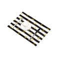 thumbnail image 3 of MKHERT Gold Glitter Nautical Anchors On Striped Design Placemats Table Mats for Dining Room Kitchen Table Decoration 12x18 inch,Set of 6, 3 of 4